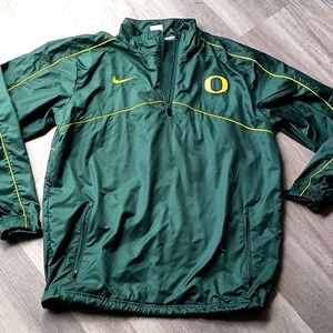 Nike Oregon ducks lightweight pullover jacket size small in men's